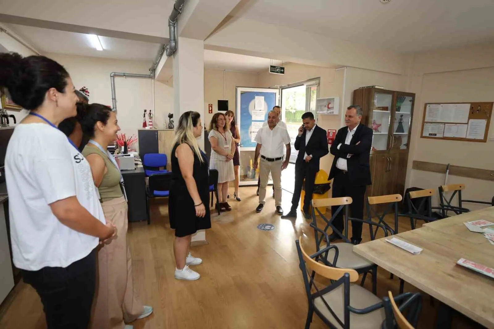 Yunusemre’de kadınların üretim gücüne Başkan Balaban’dan tam destek
