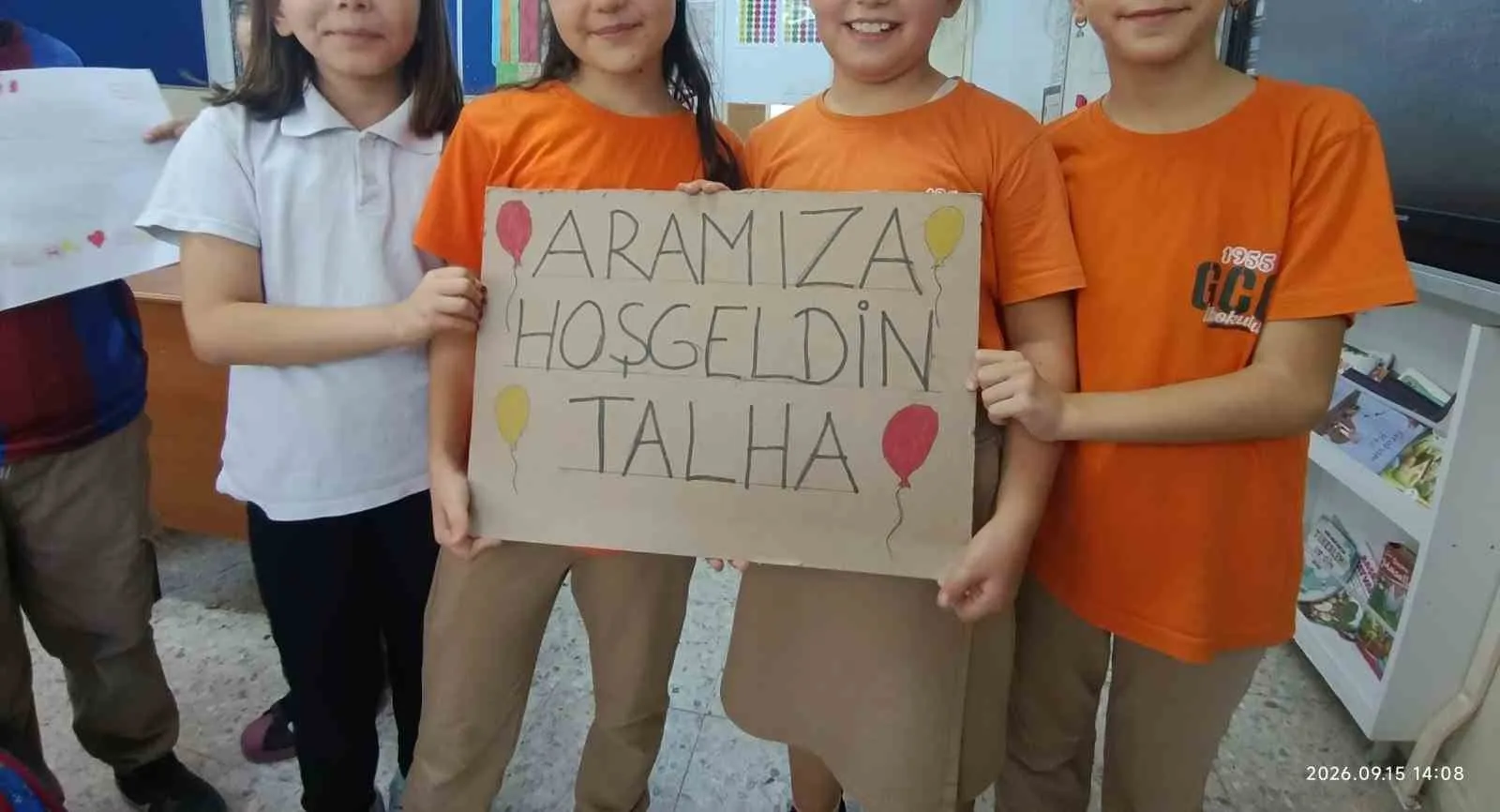Küçük kahramanın büyük zaferi: Talha iki yıl sonra sınıfında