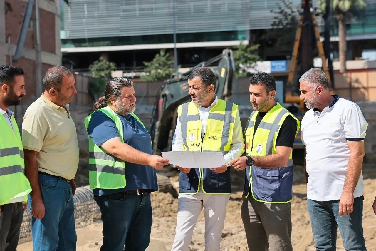 Denizli’de dev şantiye mesaisi: Başkan Çavuşoğlu projeleri yerinde denetledi