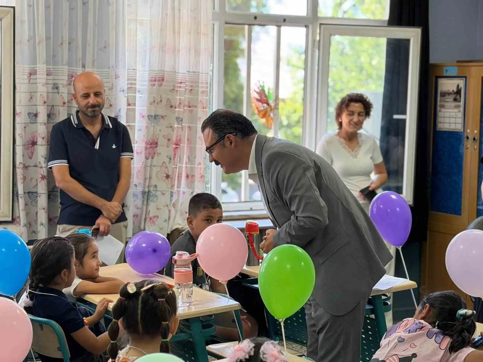 Sultanhisar’da ders zili heyecanı: Kaymakam Ateş’ten sınıflara ziyaret