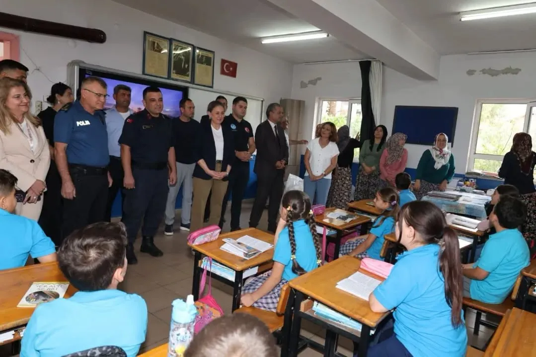 Nazilli'nin eğitim rotası kırsala çevrildi: Kaymakam Kan'dan okul ziyaretleri