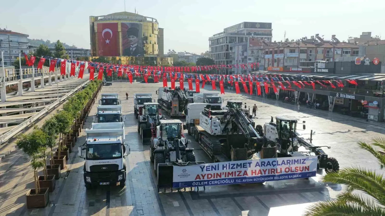 Aydın’da hizmet seferberliği: 150 milyon liralık dev filo yatırımı sahaya indi