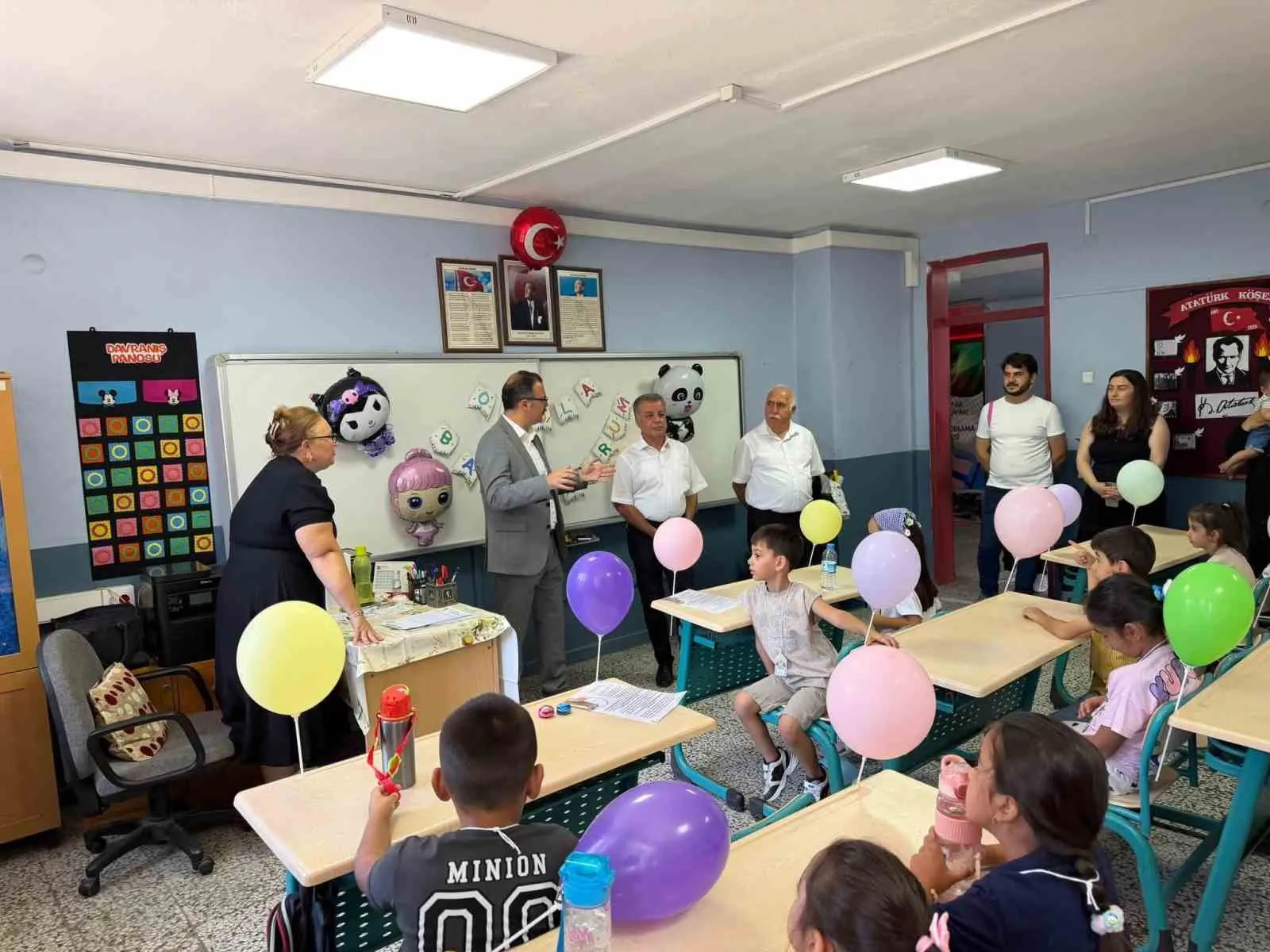 Sultanhisar’da ders zili heyecanı: Kaymakam Ateş’ten sınıflara ziyaret