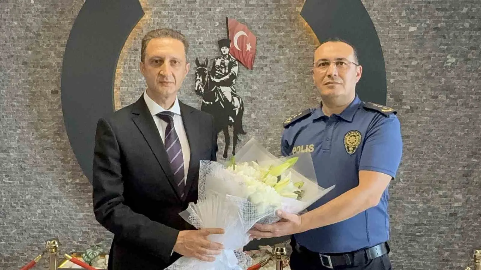 Bodrum Emniyetinde bayrak değişimi: Yeni müdür görevine başladı