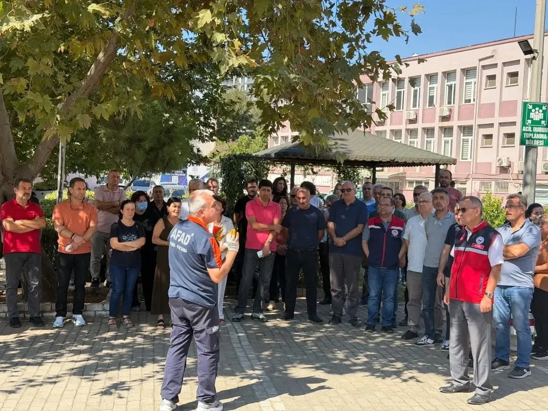 Aydın'da afetlere karşı teyakkuz: Personel zorlu senaryolarla sınandı