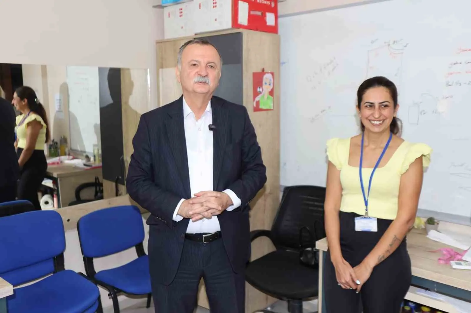 Yunusemre’de kadınların üretim gücüne Başkan Balaban’dan tam destek