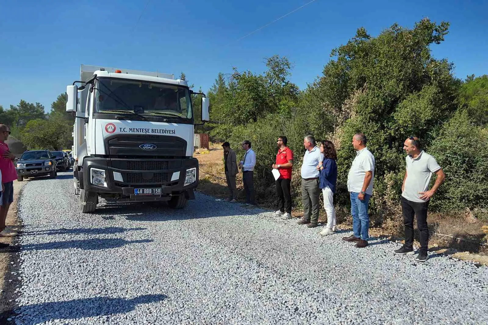 Menteşe'de ulaşım ağı güçleniyor: Vatandaşın yolu 7 kilometre kısaldı