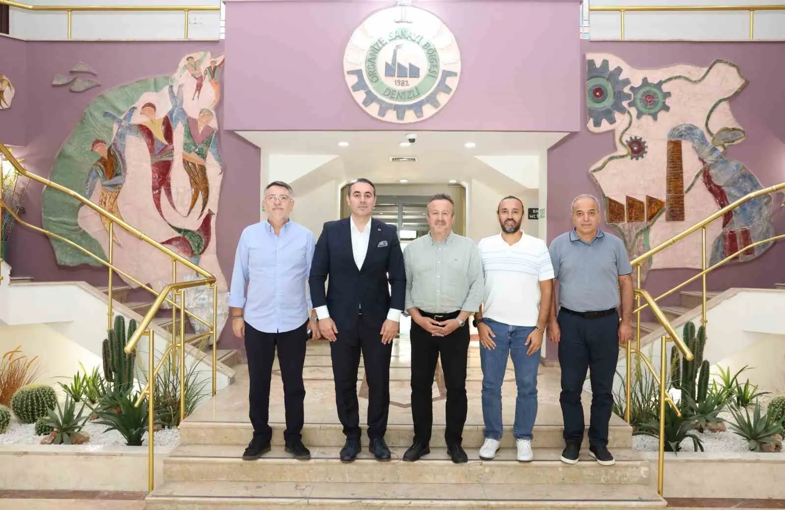 Denizli sanayisinin geleceği için kritik buluşma: OSB yönetiminden tam destek mesajı