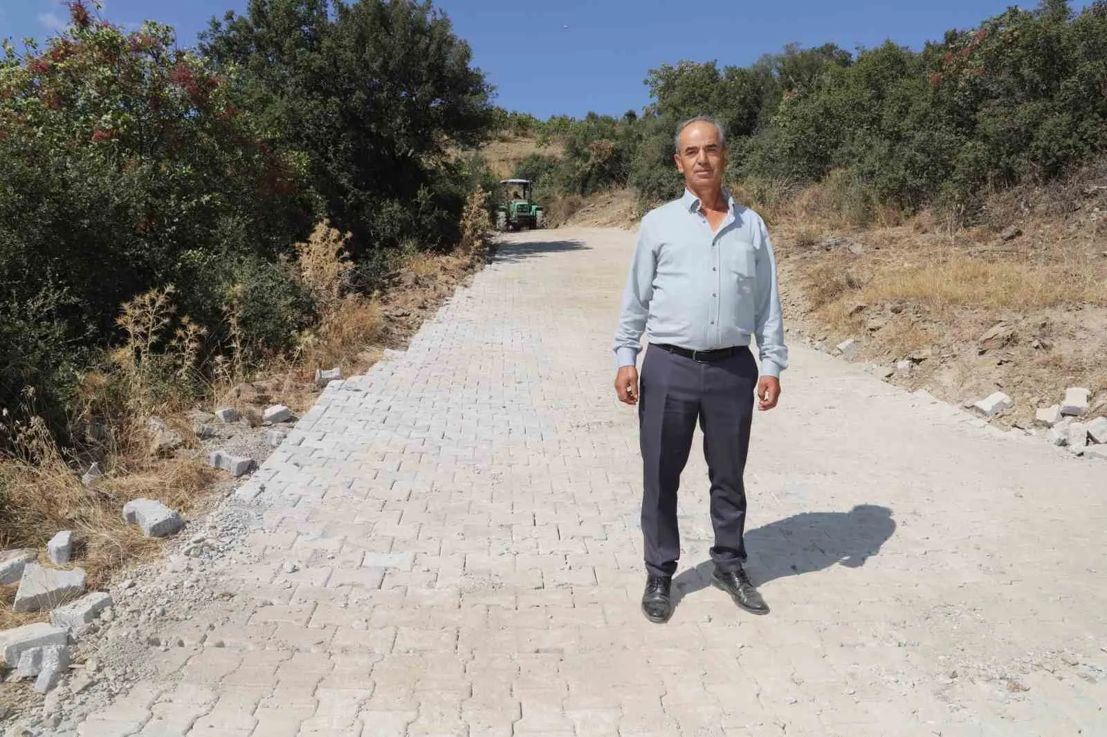 Nazilli'de yol seferberliği: Cumhuriyet Mahallesi'nde çehre değişiyor
