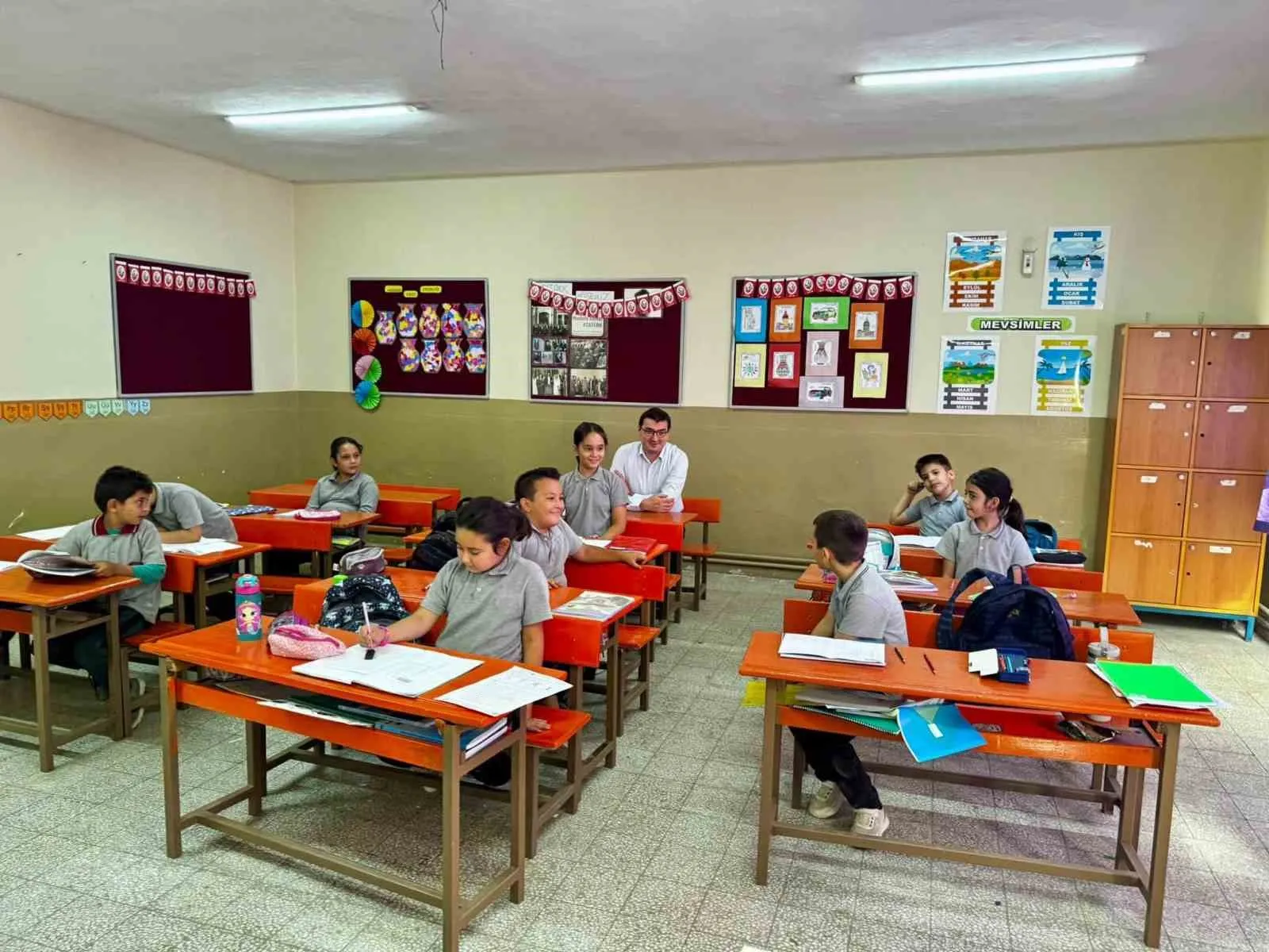 Bozdoğan’da eğitim seferberliği: Kaymakam Sözen’den sınıflara yakın ilgi