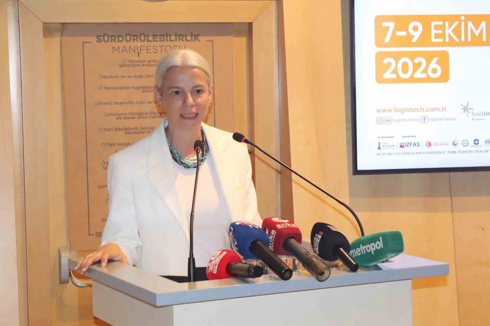 İhracatın yeni rotası İzmir: Lojistik dünyası 5. LOGISTECH ile güç birliğine gidiyor