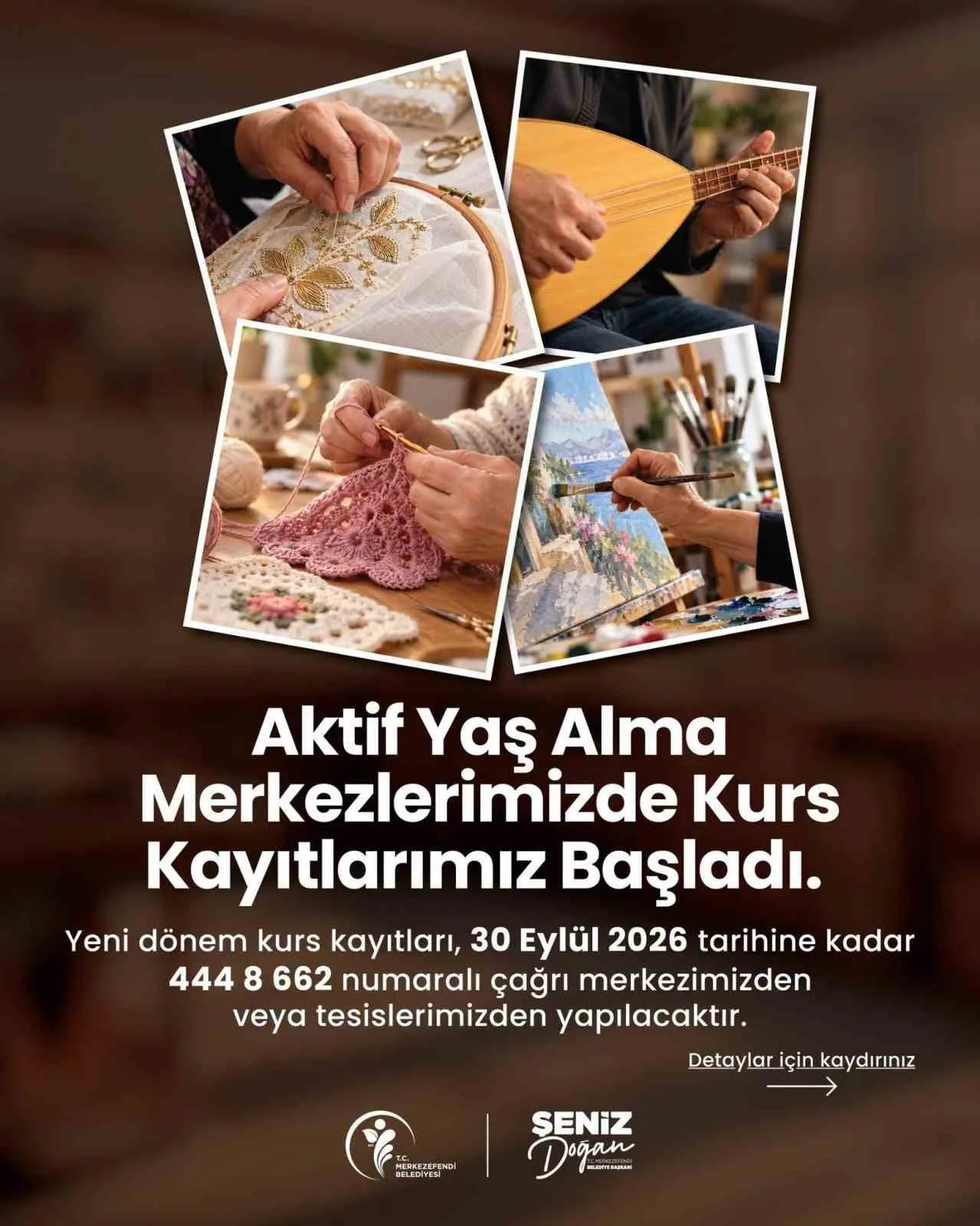 Merkezefendi’de sosyal yaşam hareketleniyor: İleri yaştakiler için yeni dönem başlıyor
