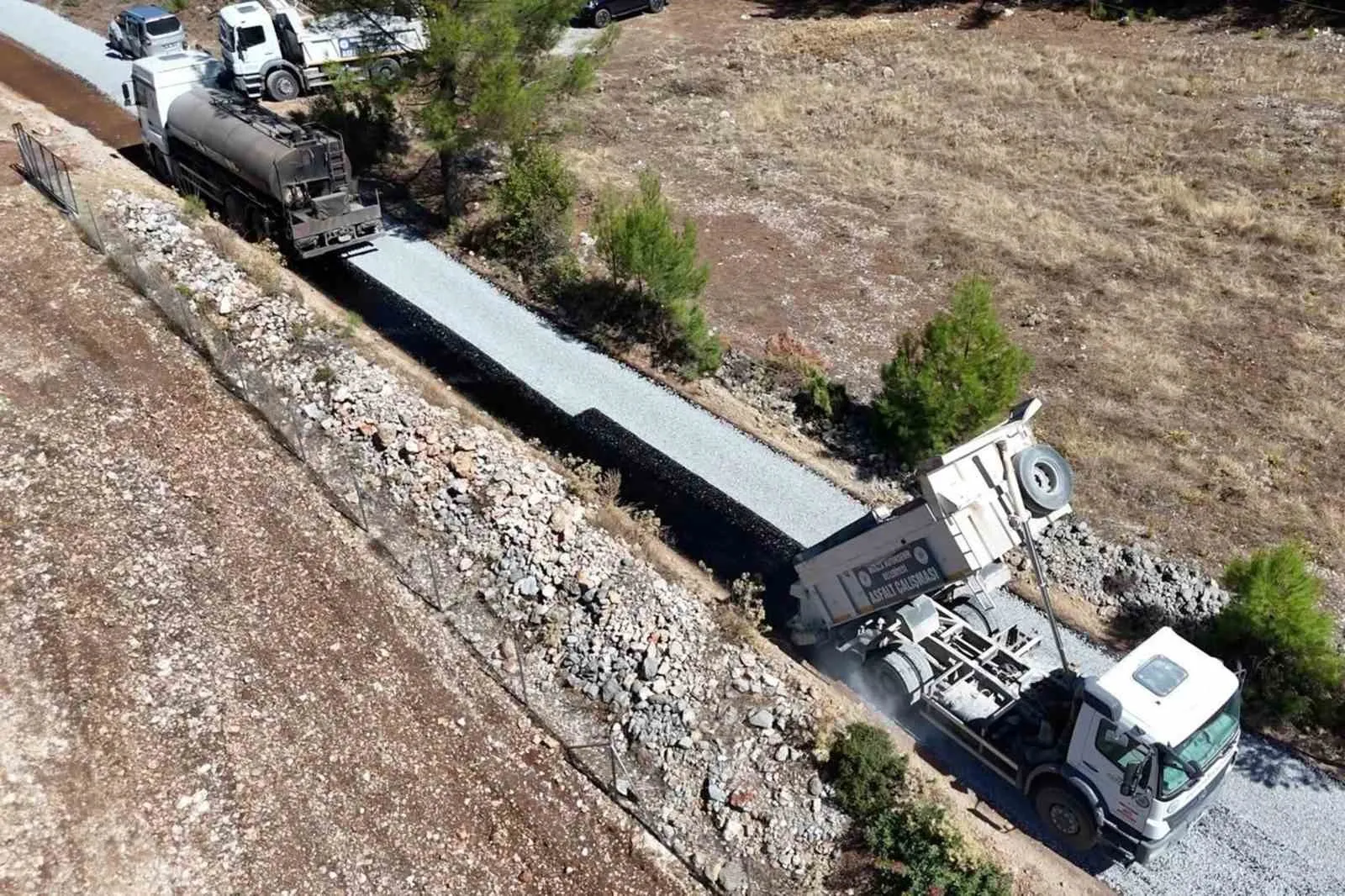 Menteşe’de ulaşım konforu ikiye katlandı: 7 kilometrelik güzergah yenilendi