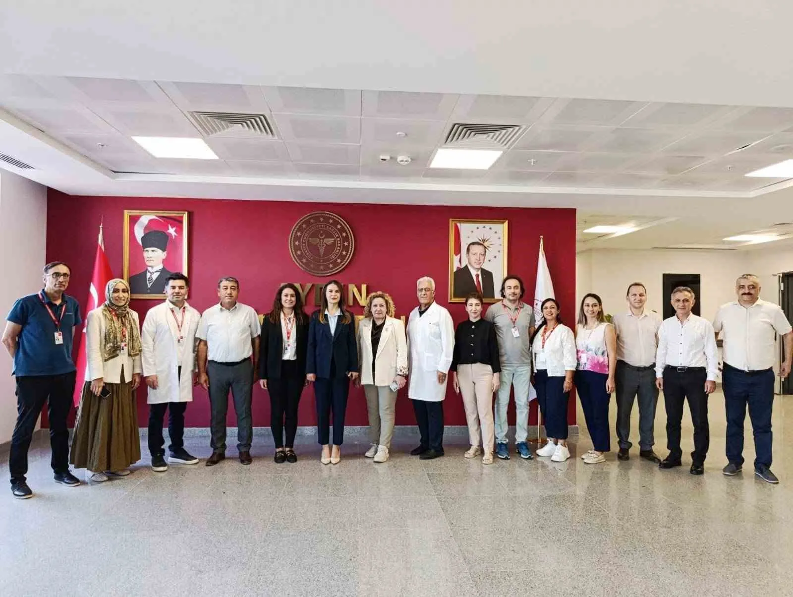 Aydın Şehir Hastanesi’nde nöbet değişimi: Koltuk Prof. Dr. Özbağçıvan’a emanet