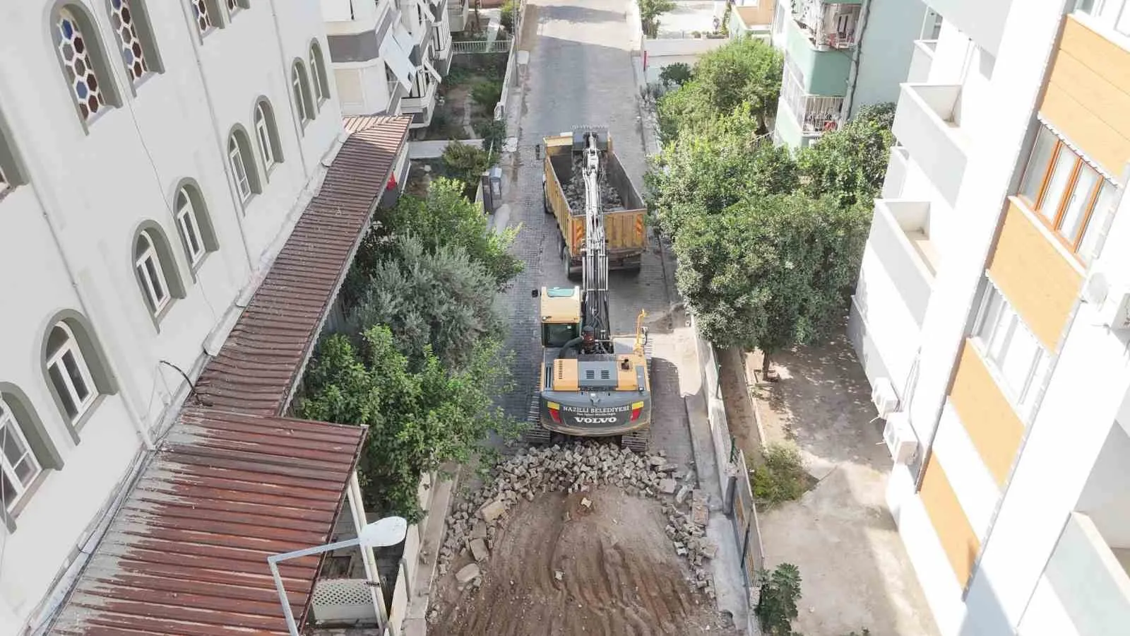 Nazilli sokaklarına modern dokunuş: Başkan Tetik’ten büyük yol hamlesi