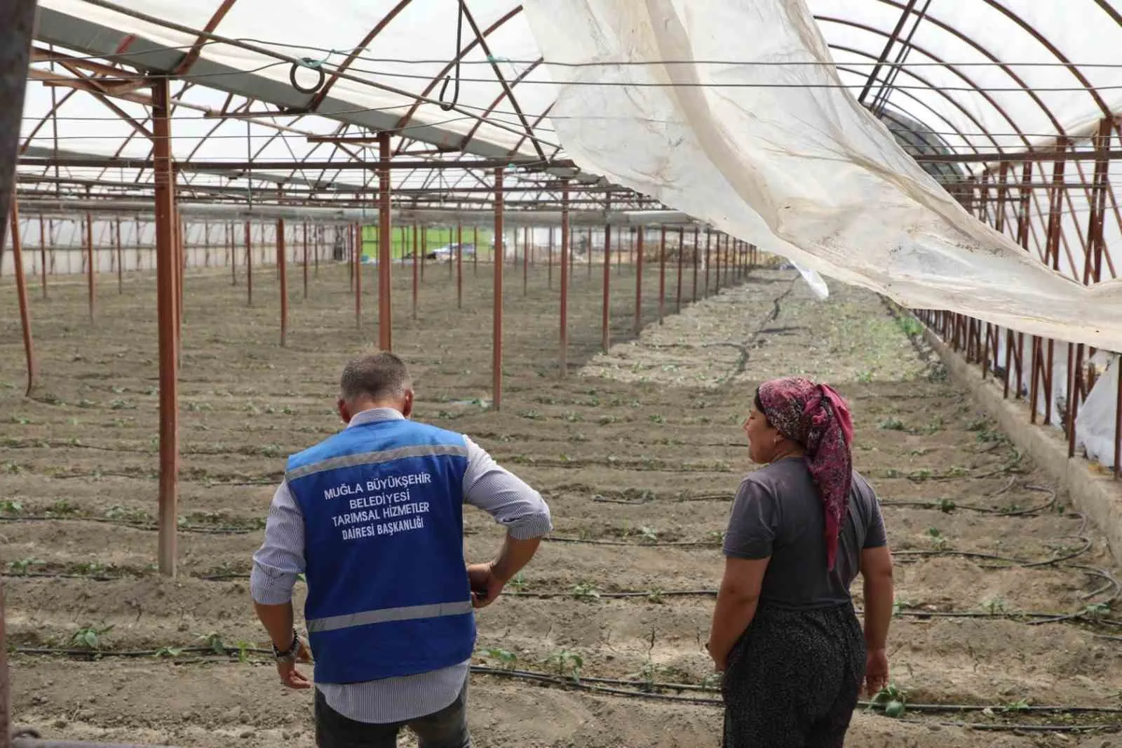 Seydikemer’de yangın sonrası hızlı dayanışma: Üretimin devamı için seferberlik