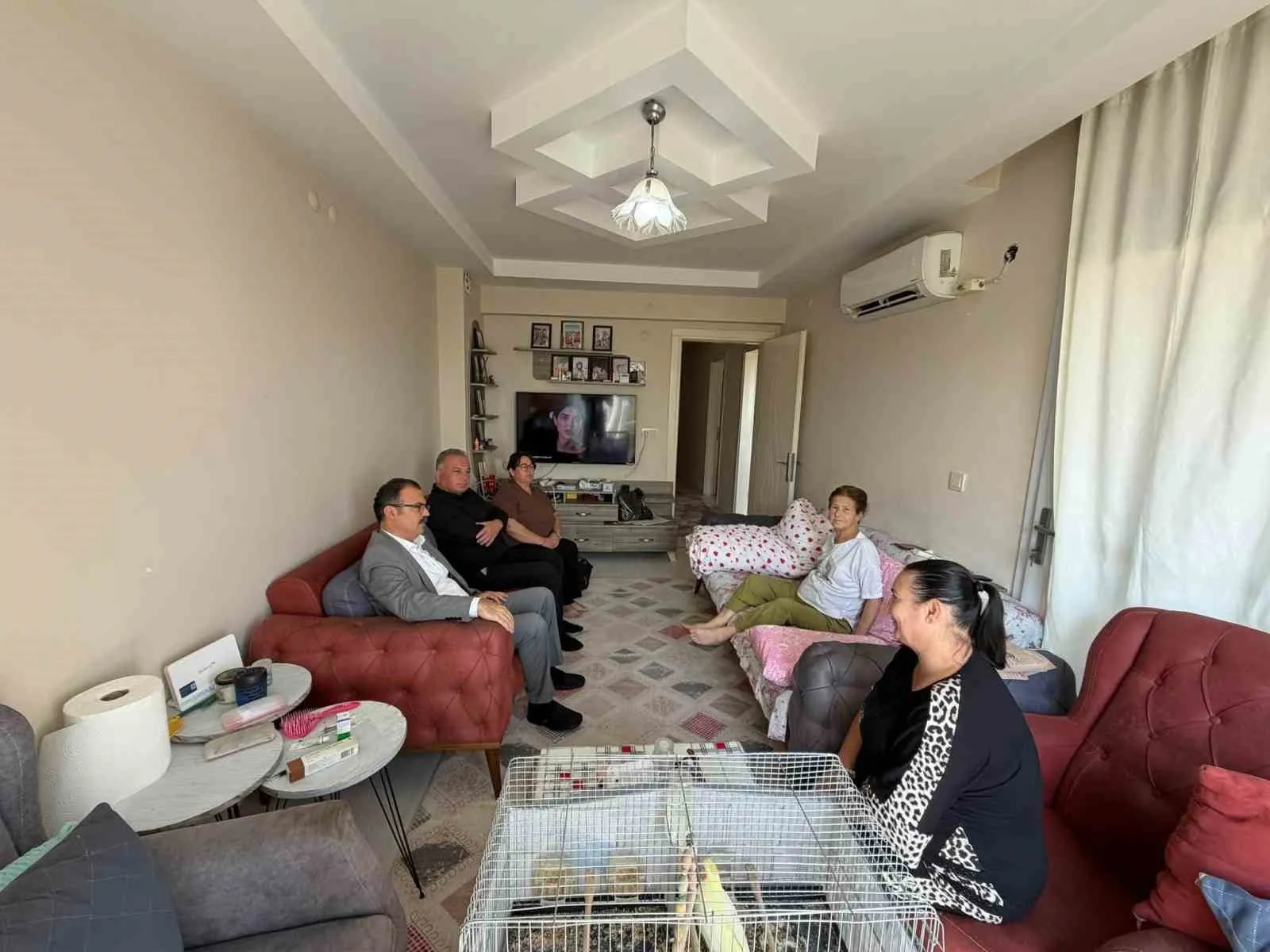 Sultanhisar’da samimi buluşmalar: Kaymakam Ateş vatandaşın ayağına gitti