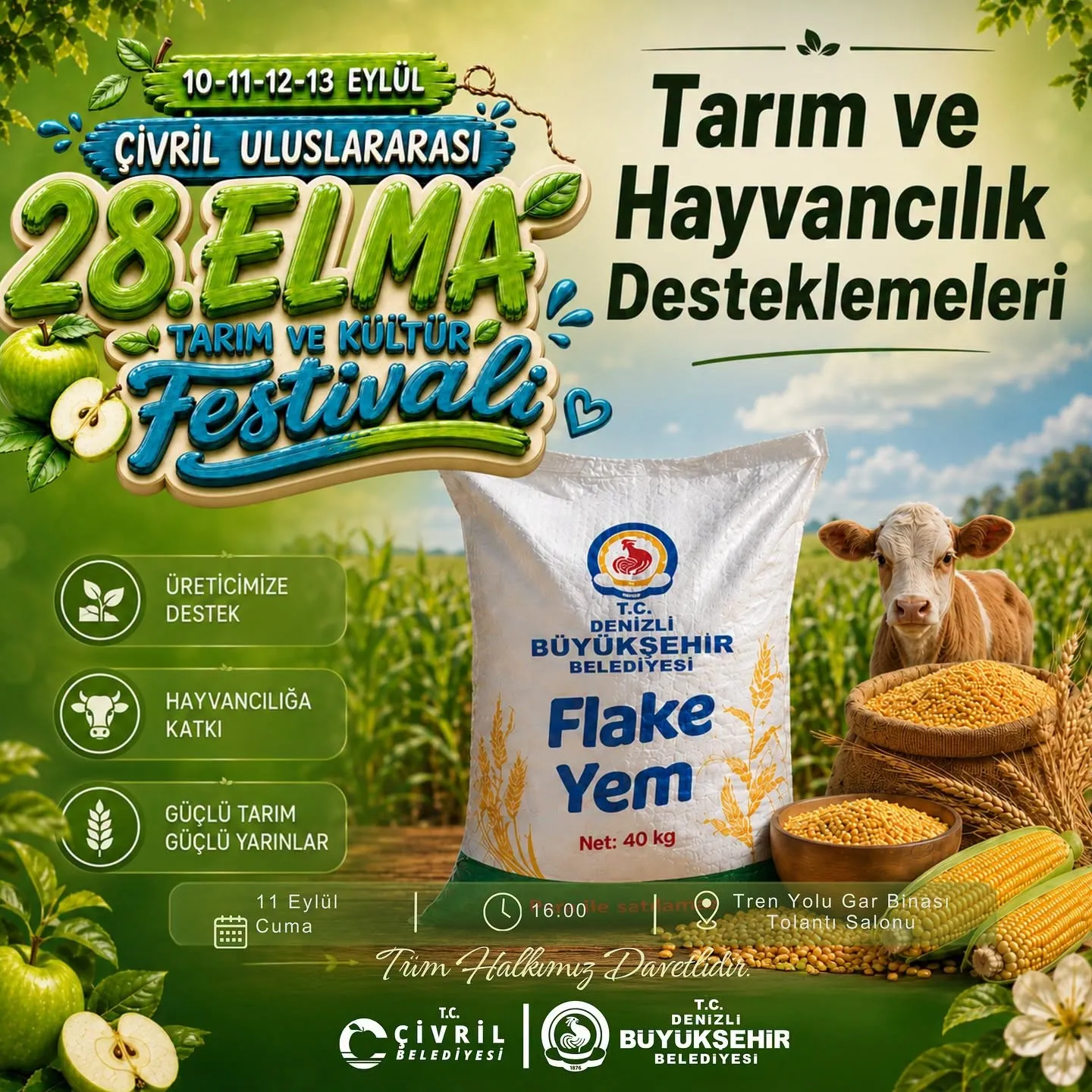 Çivril’de festival rüzgarı: Tarımdan tarihe masaya yatırılacak