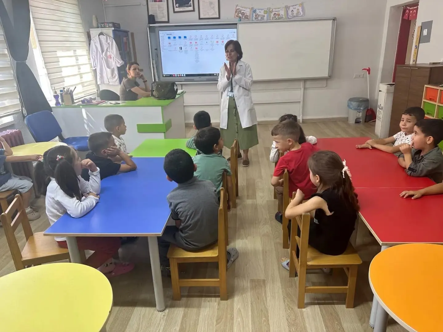 Nazilli'de minik öğrencilere diş sağlığı dersi: Sağlıklı beslenme vurgusu