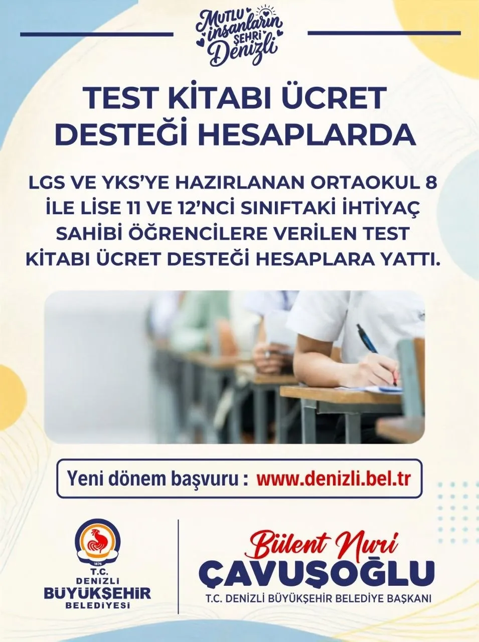 Denizli’de sosyal destek ödemeleri hesaplara yattı: Belediye ailelerin yükünü hafifletiyor