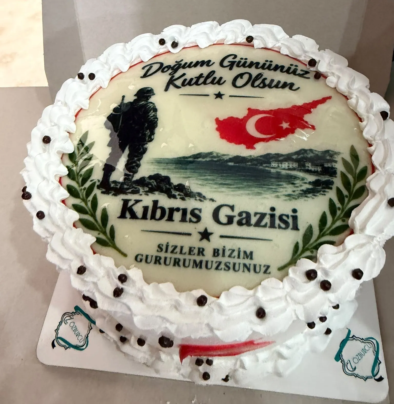 Kıbrıs gazisinin evinde çifte bayram: Kaymakam Demir'den anlamlı ziyaret