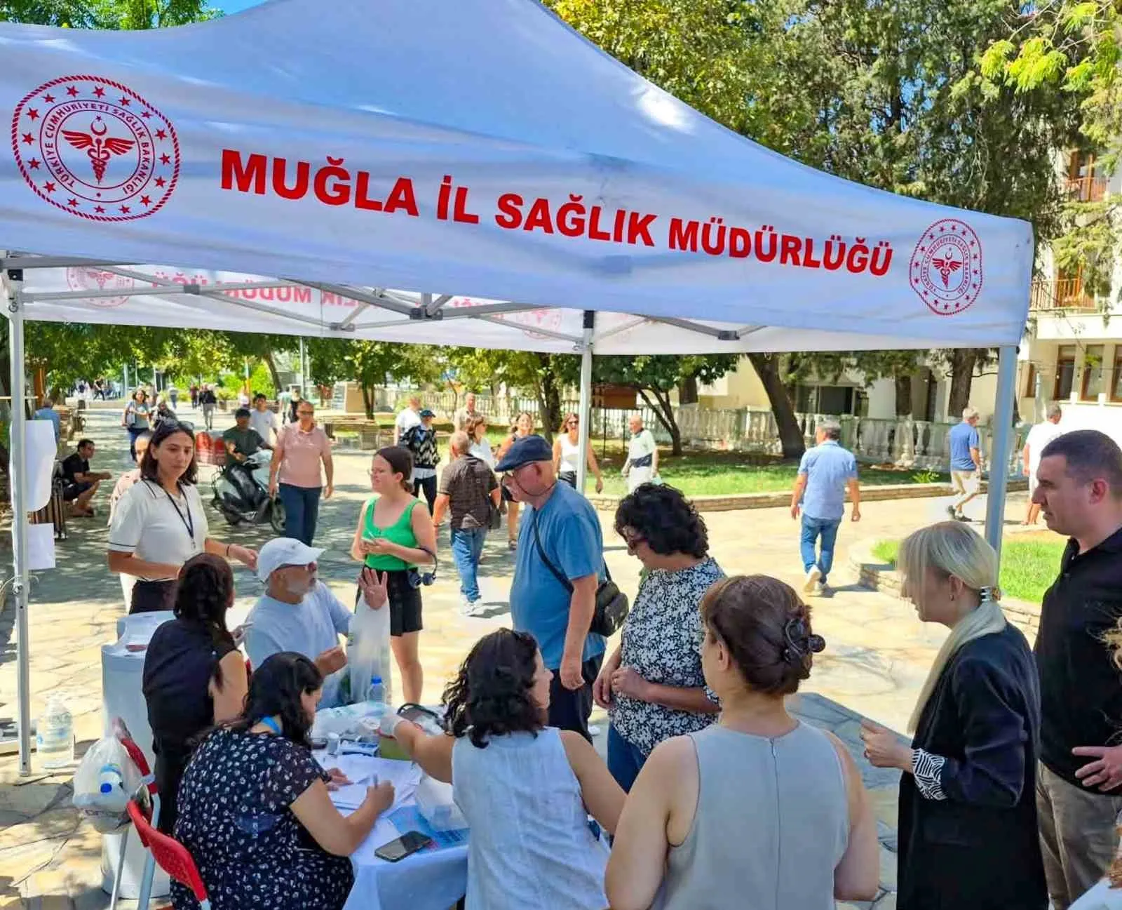 Muğla’da sağlık karneleri Sınırsızlık Meydanı’nda çıktı