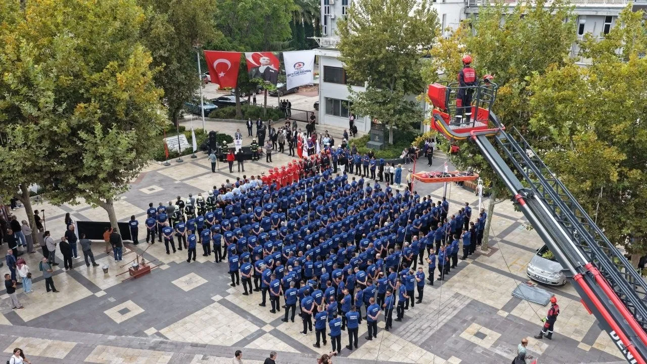 Denizli’de kahramanların günü: İtfaiye teşkilatı 312 yaşında