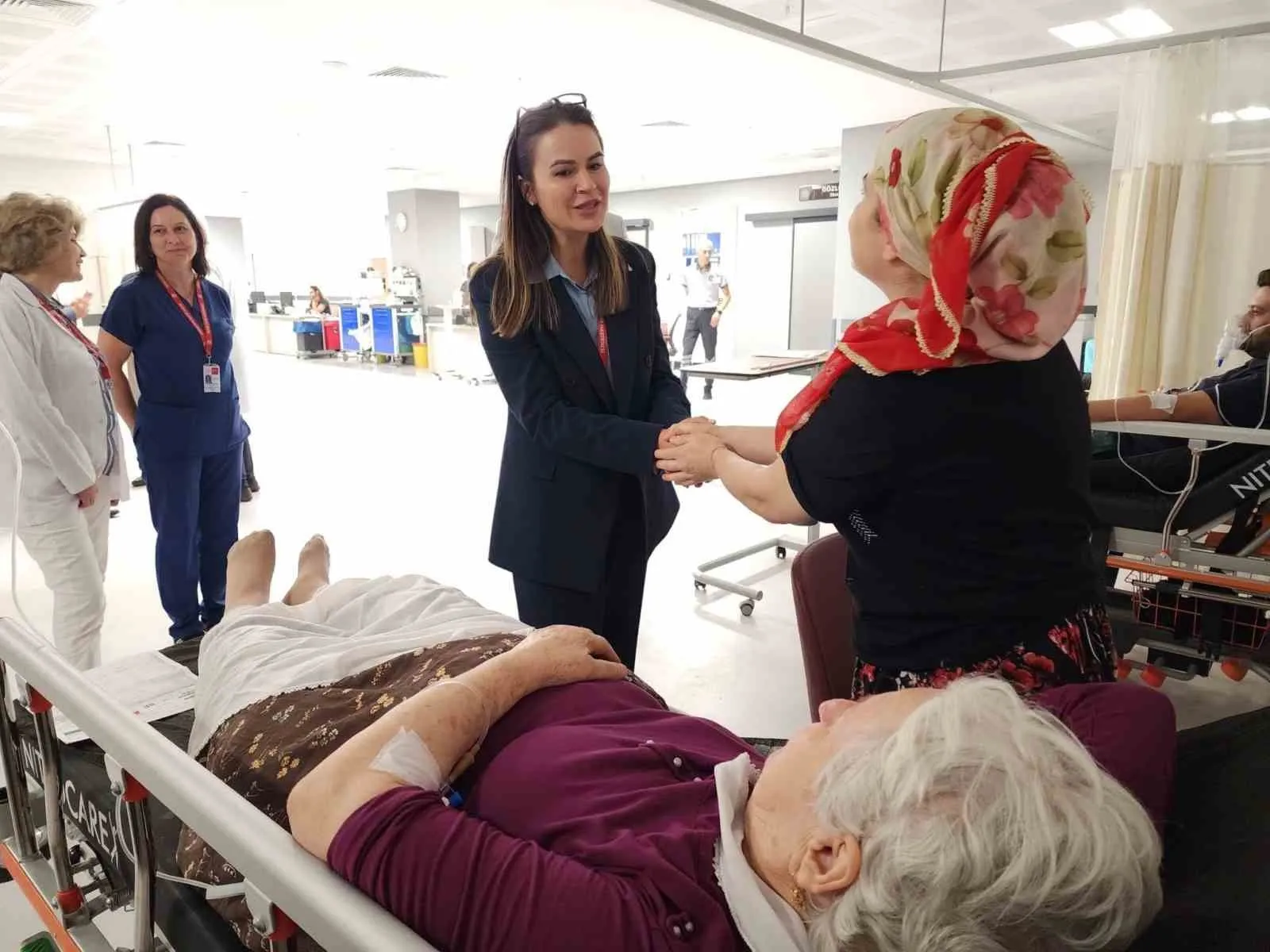 Aydın Şehir Hastanesi’nde acil servis turu: Başhekimden saha mesaisi