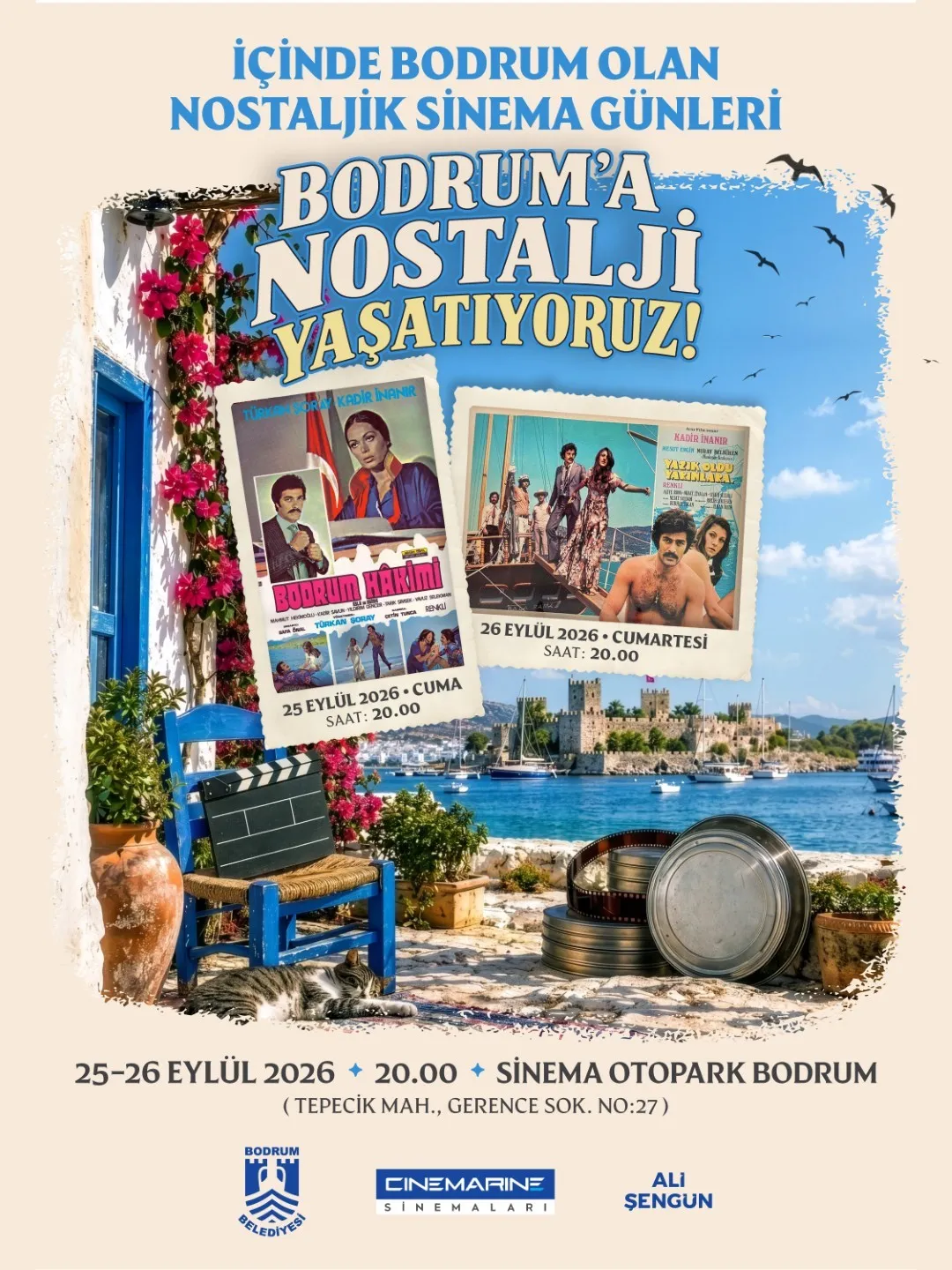 Bodrum’un efsanevi sineması kapılarını nostaljiye açıyor