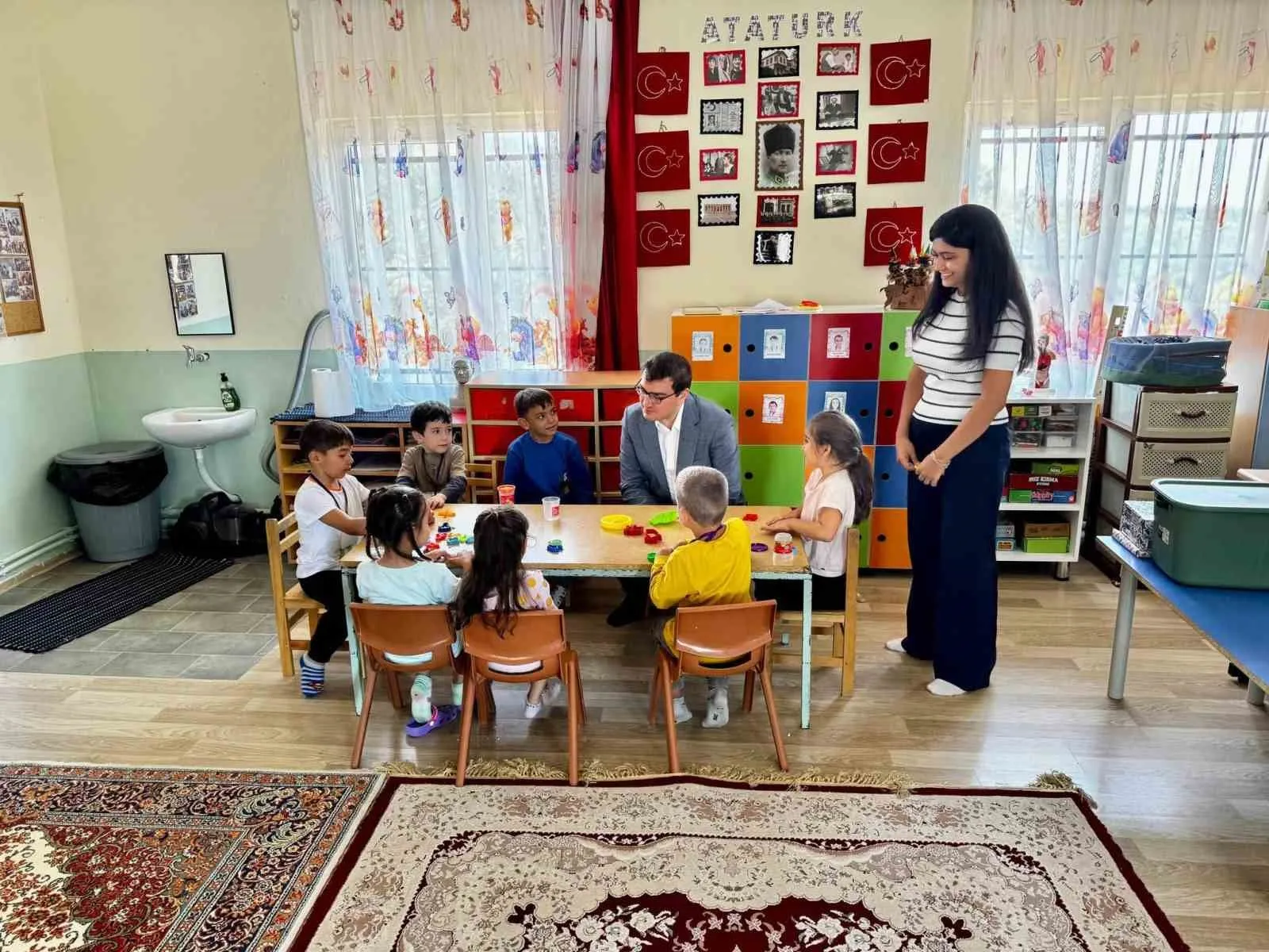 Bozdoğan’da eğitim turu: Kaymakam Sözen’den okul ziyaretleri