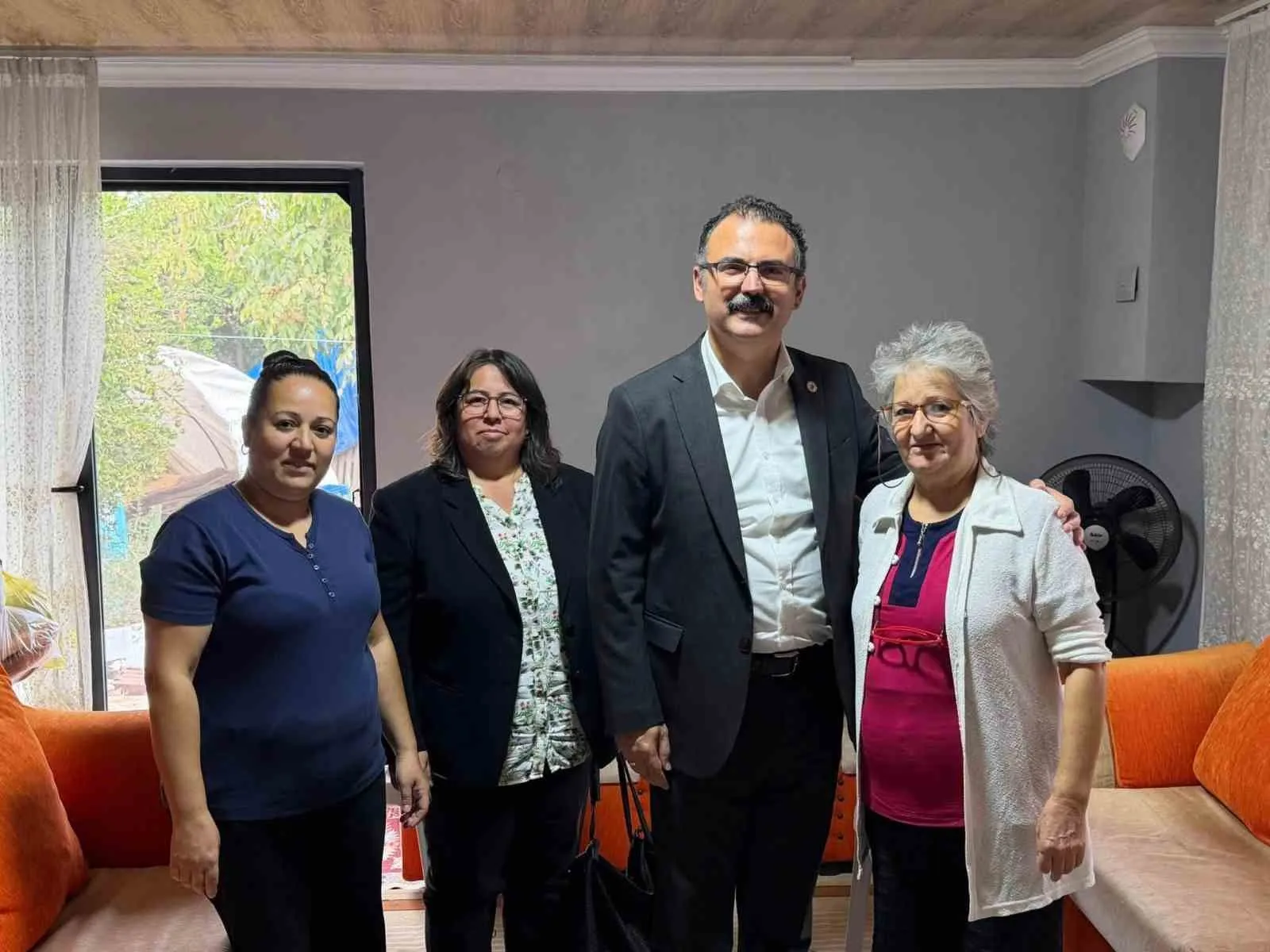 Sultanhisar'da gönül köprüleri kuruluyor: Kaymakam Ateş'ten ev ziyaretleri