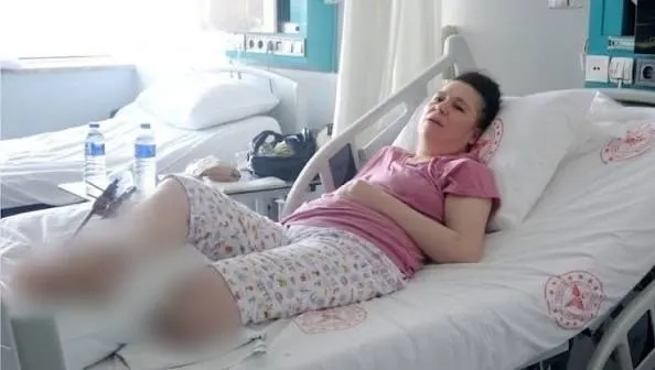 İki bacağını elinden aldığı eşinden mahkeme salonunda özür diledi