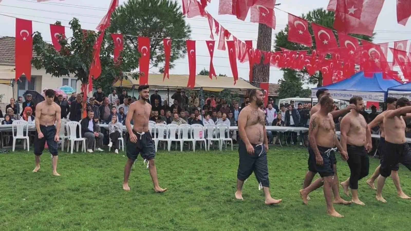 Köşk’te geleneksel rüzgar: Er meydanında birlik ve beraberlik mesajı