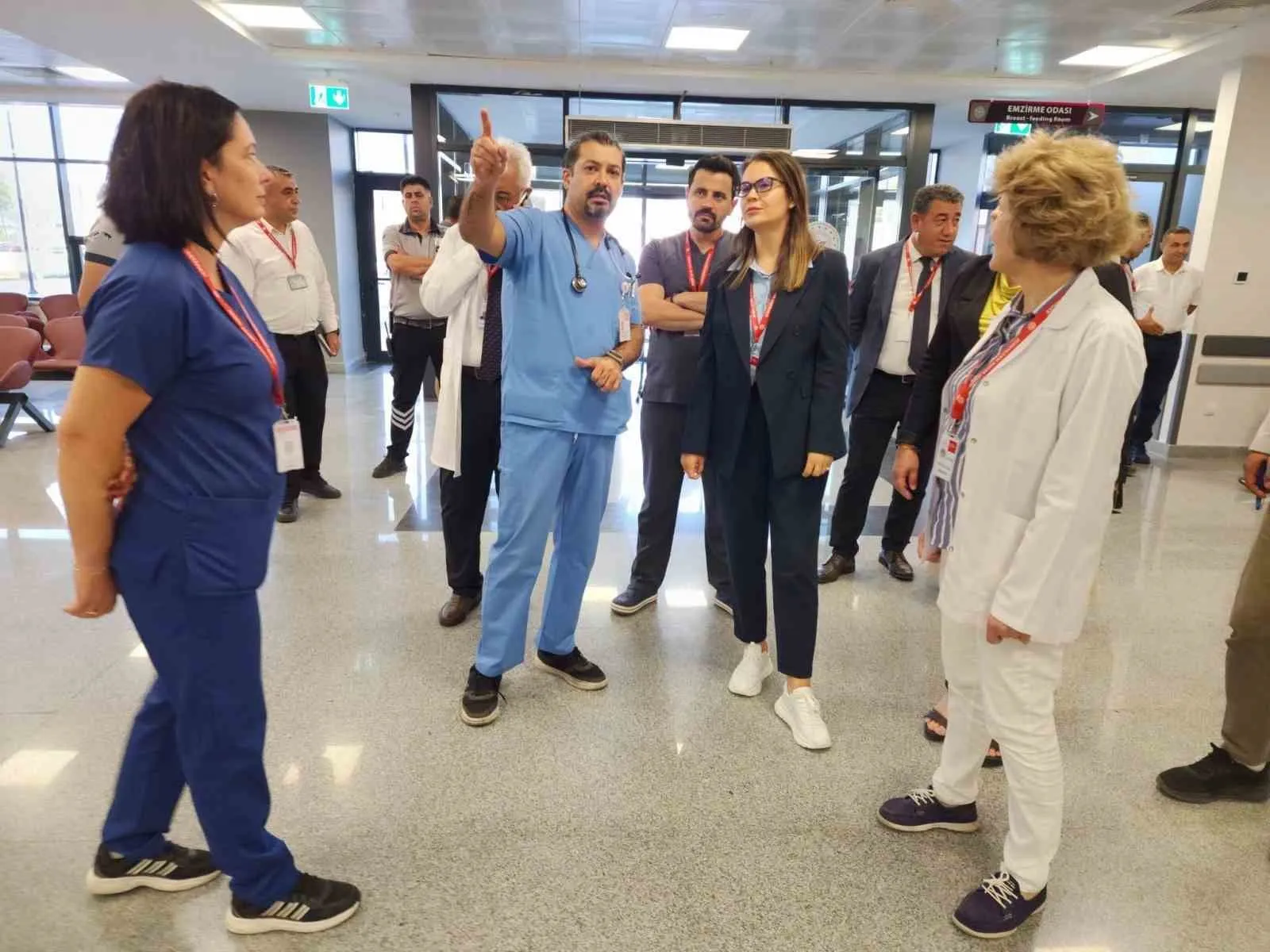 Aydın Şehir Hastanesi’nde acil servis turu: Başhekimden saha mesaisi