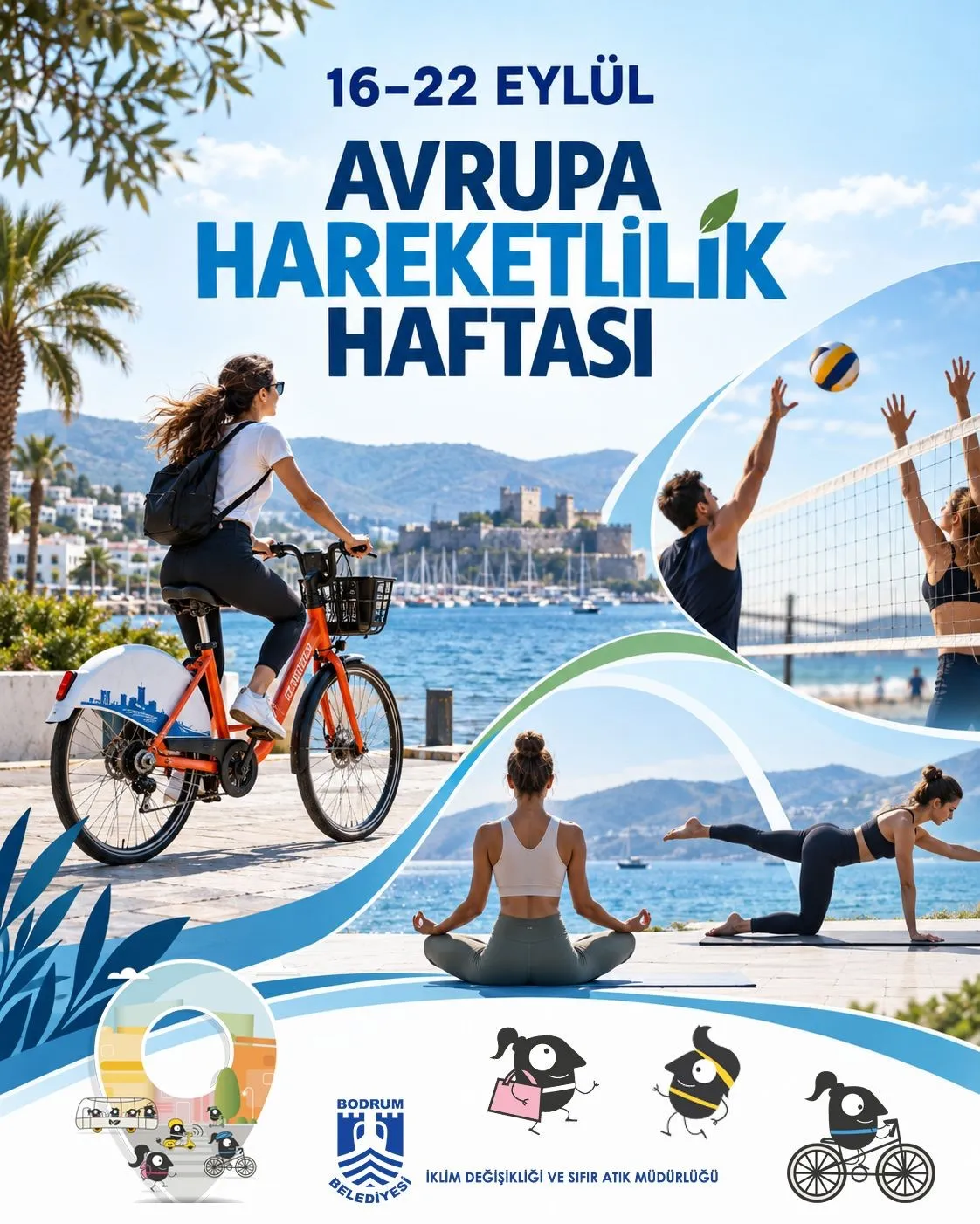 Bodrum’da 7 gün boyunca spor rüzgarı esecek: Hareket etmeye hazır mısınız?