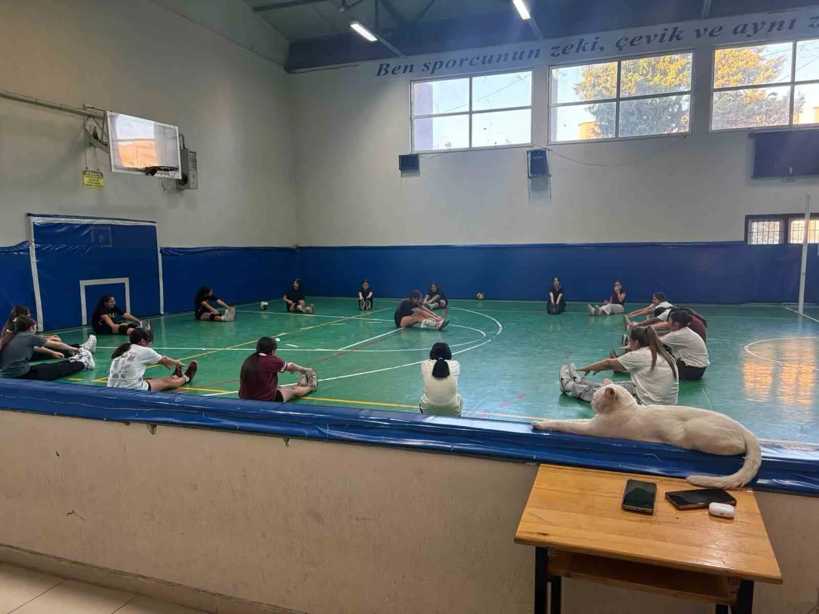 Denizli’de file heyecanı başladı: Genç voleybolcular sahaya indi