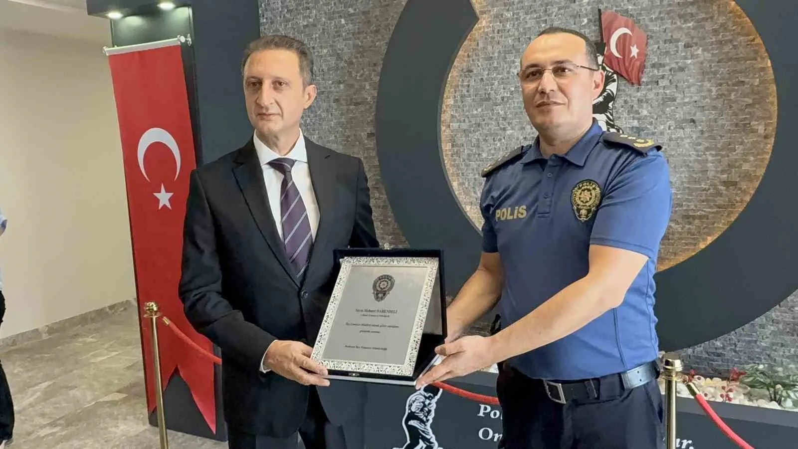 Bodrum Emniyetinde bayrak değişimi: Yeni müdür görevine başladı