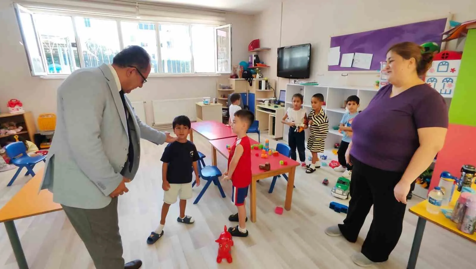Miniklerin eğitim yuvasında sıcak temas: Müdür Yapıcı’dan tam not