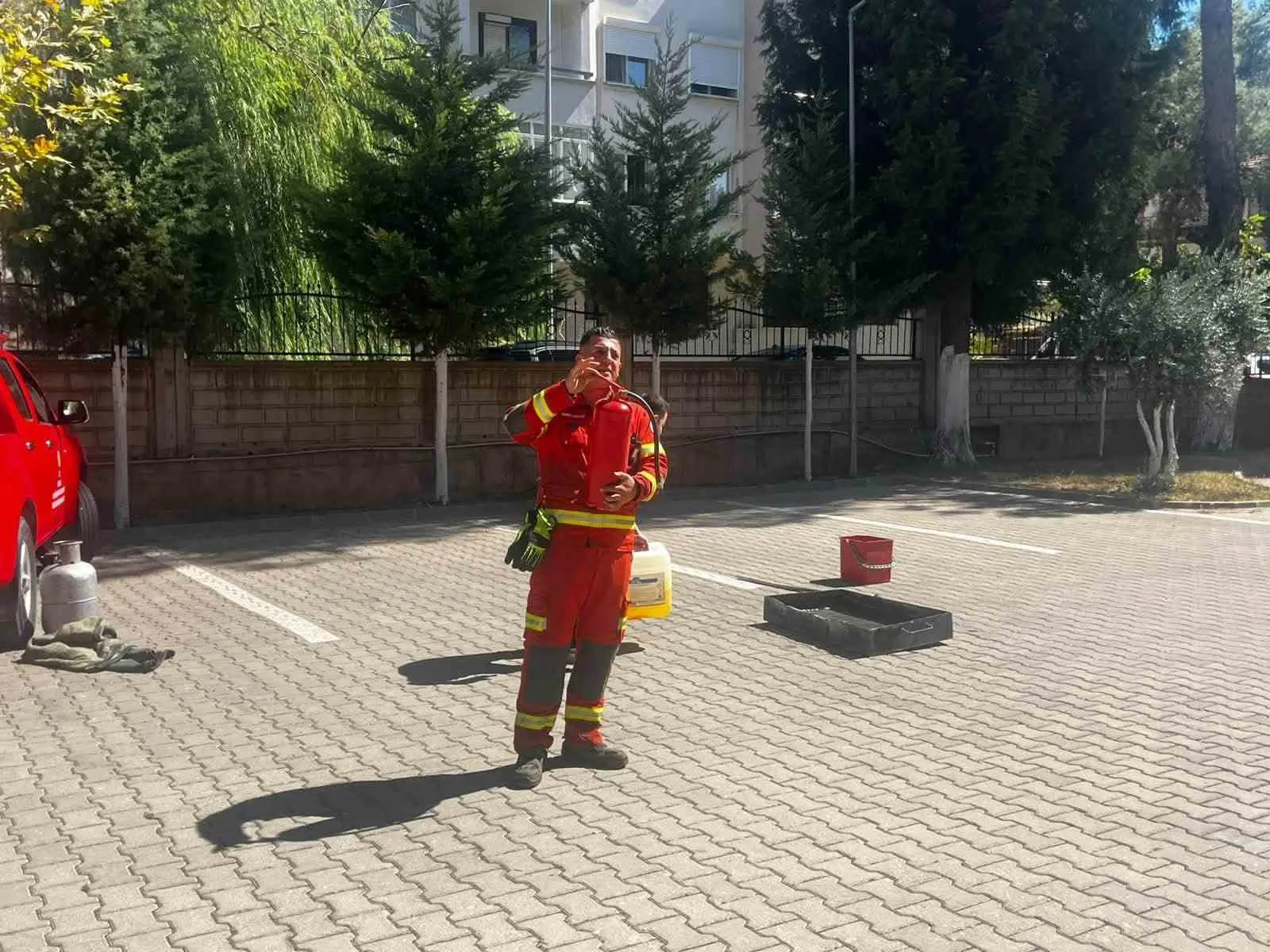 Muğla’da acil durum provası: İtfaiye ekipleri personeli yangına karşı eğitti