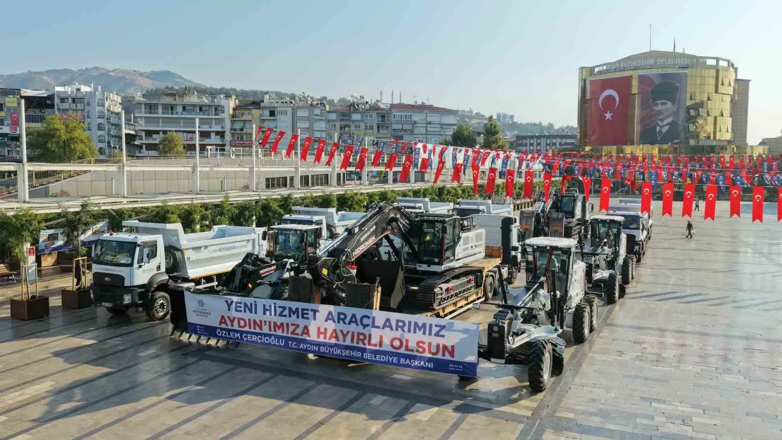 Aydın’da hizmet seferberliği: 150 milyon liralık dev filo yatırımı sahaya indi