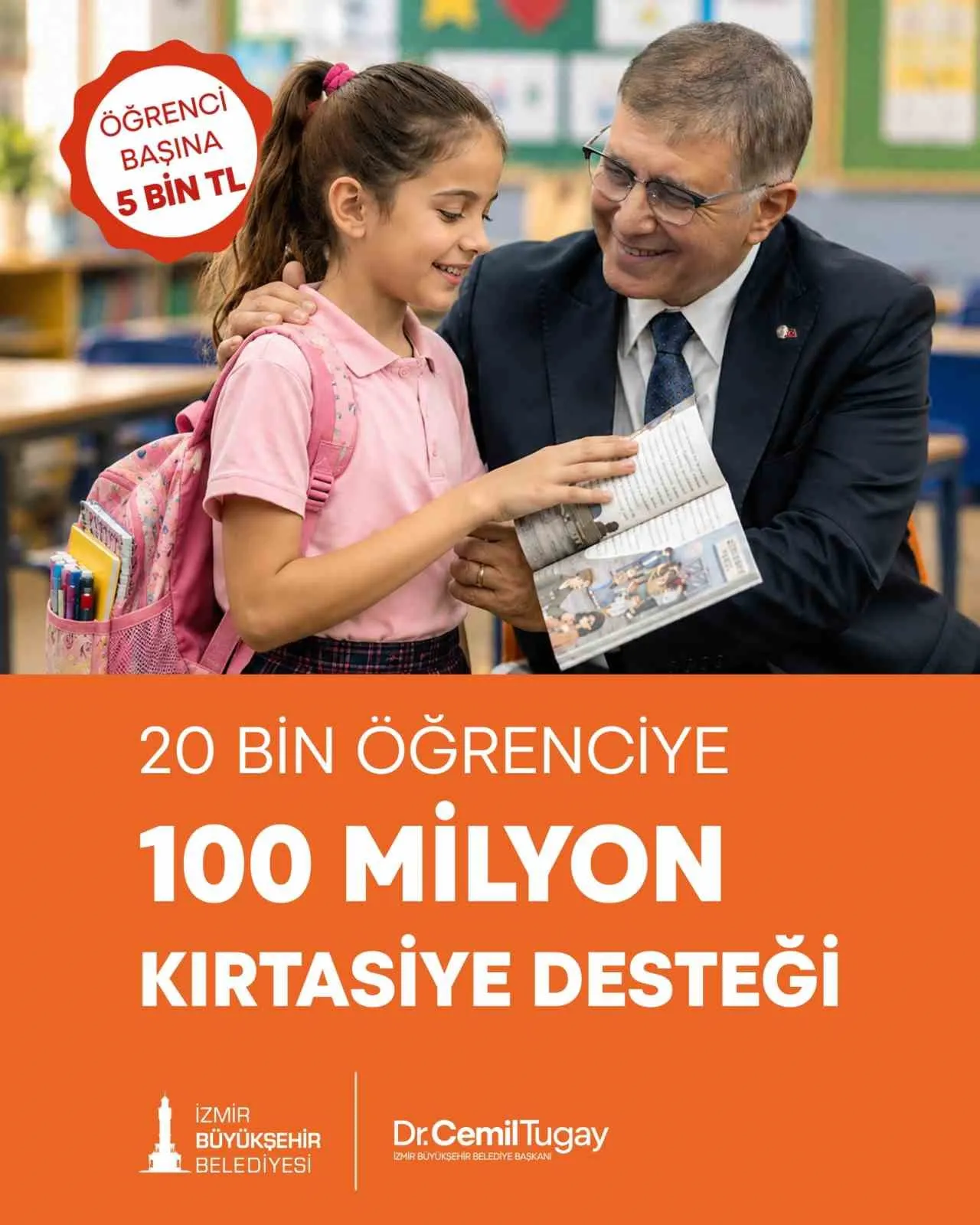 İzmir'de eğitim seferberliği: Binlerce öğrenciye nakdi destek müjdesi
